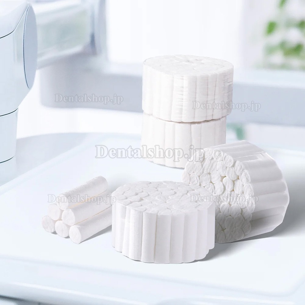 1000個入り/袋 歯科用使い捨て綿ロール（非滅菌）